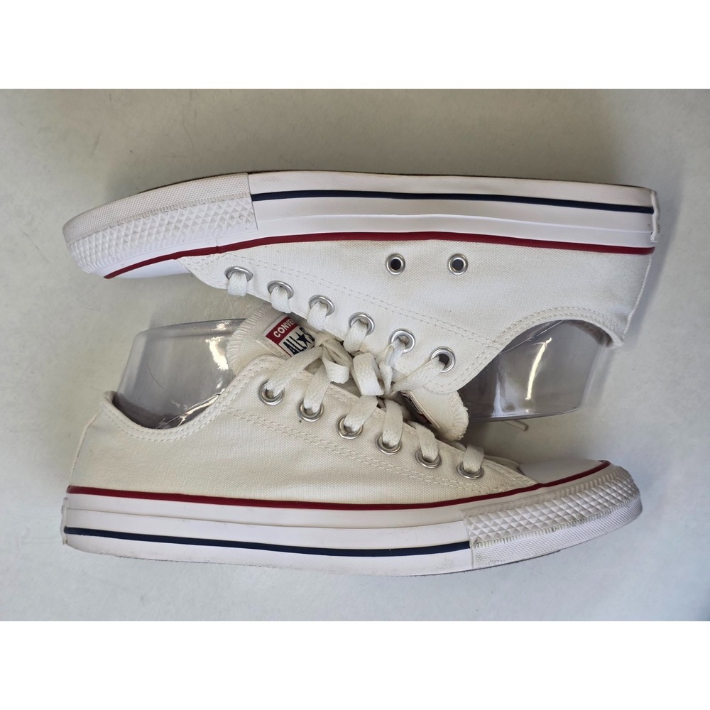 Converse All Star Women's Sneakers Size 7 White Low Top Lace Up Shoes W7652 - Picture 7 of 15